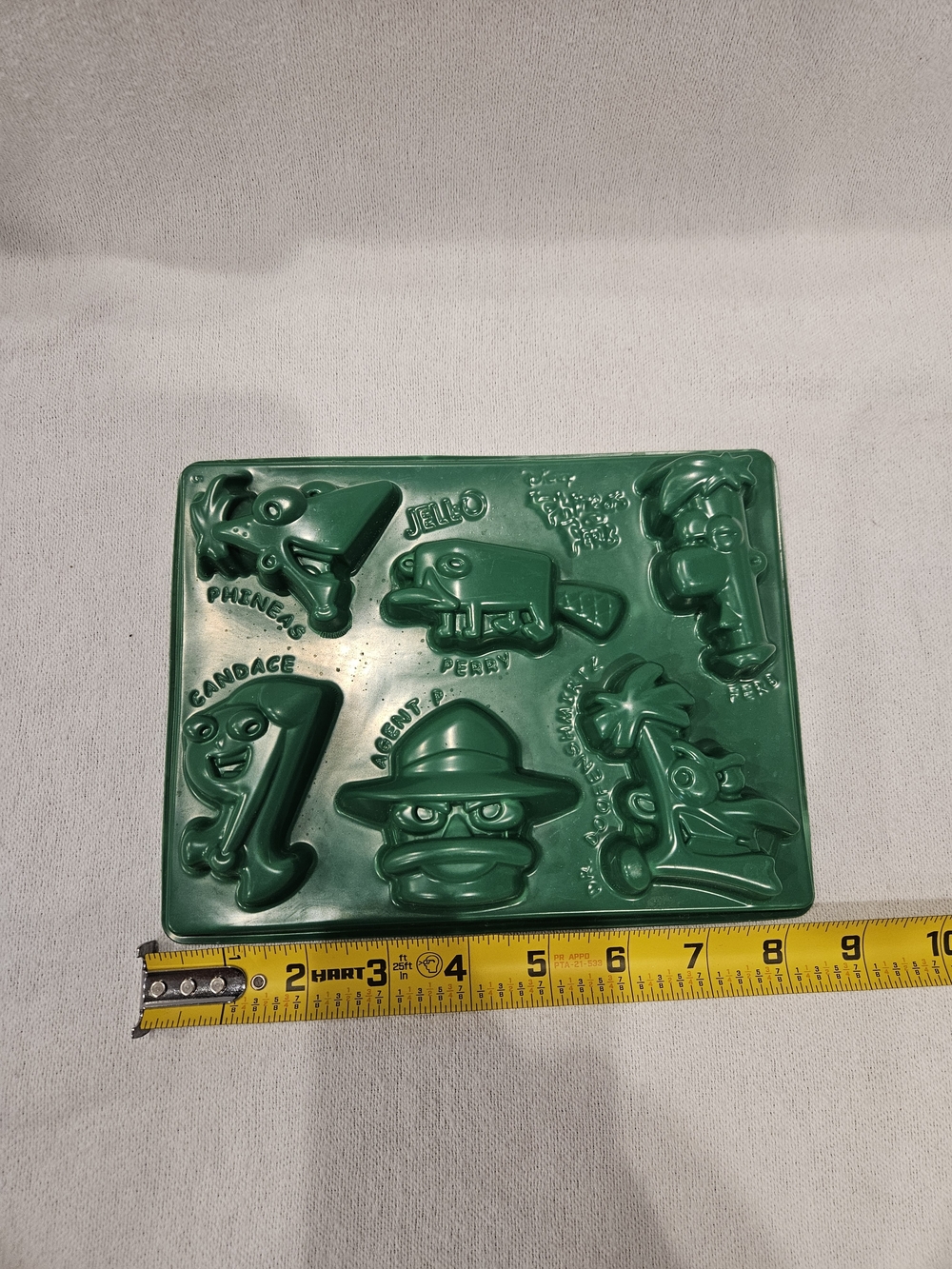 Green Cartoon Character Silicone Mold for Baking and Gelatin - Picture 2 of 3